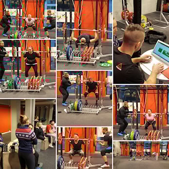 Bilder frå treningsstevne 2. Juledag